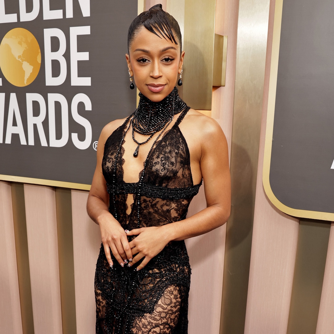 Liza Koshy Shows Off Lacy Thong in Risky Fashion Look at Golden Globes